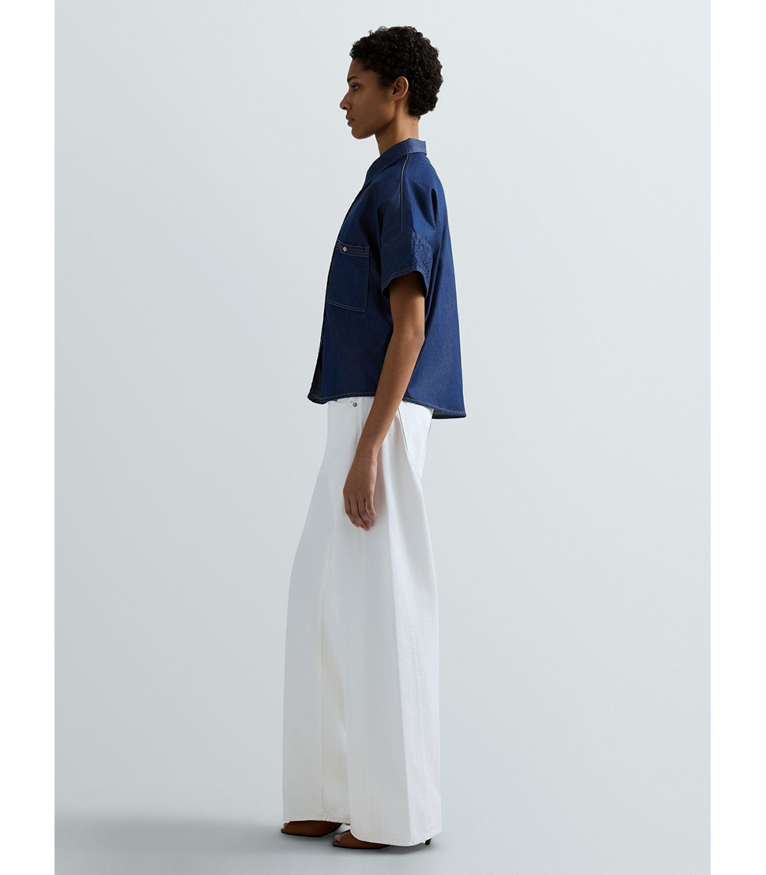 ブルーデニムシャツ 詳細画像 ダークブルー 4